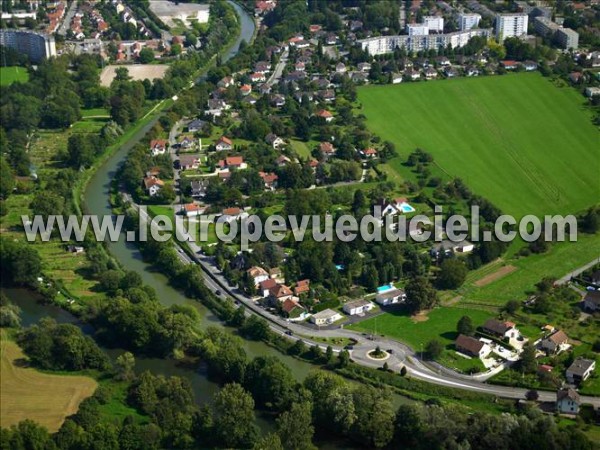 Photo aérienne de Courcelles-ls-Montbliard