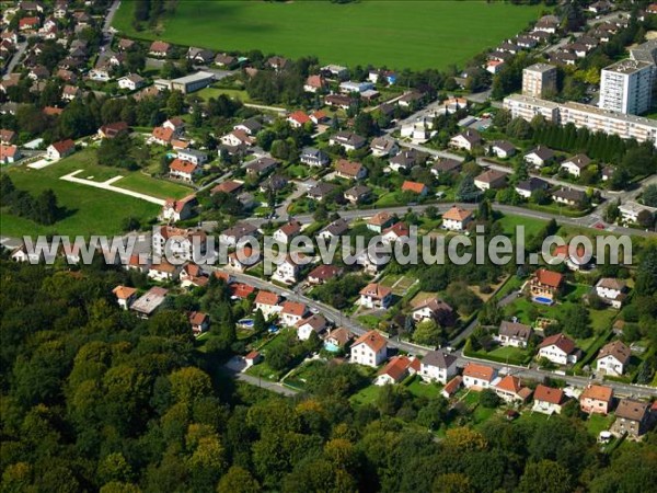 Photo aérienne de Courcelles-ls-Montbliard