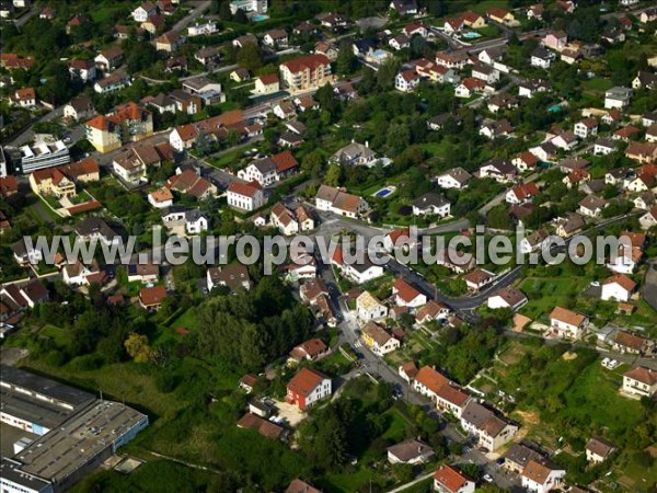 Photo aérienne de tupes