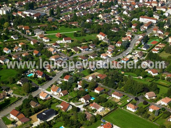 Photo aérienne de L'Isle-sur-le-Doubs