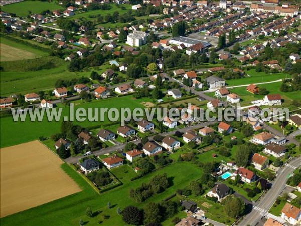 Photo aérienne de L'Isle-sur-le-Doubs