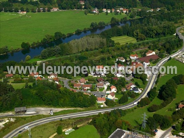 Photo aérienne de L'Isle-sur-le-Doubs