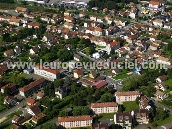 Photo aérienne de L'Isle-sur-le-Doubs