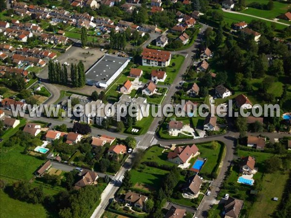 Photo aérienne de L'Isle-sur-le-Doubs