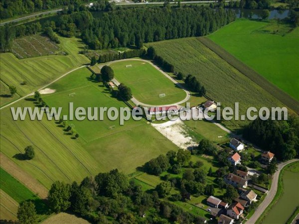 Photo aérienne de L'Isle-sur-le-Doubs