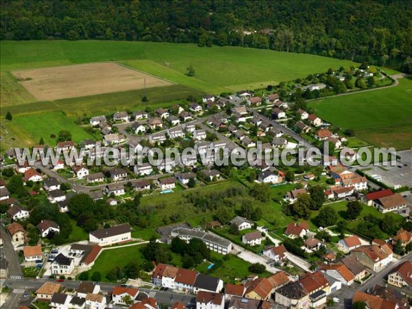 Photo aérienne de Mandeure