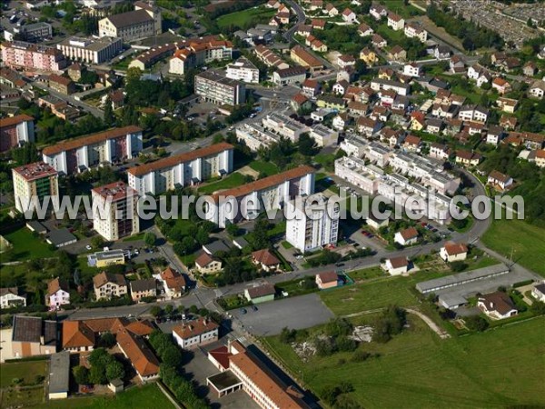 Photo aérienne de Sochaux