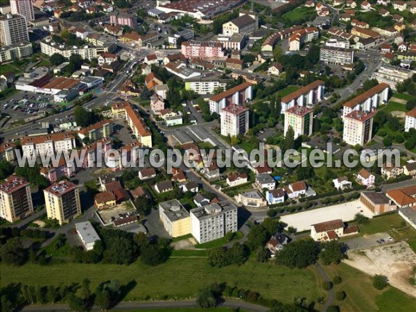 Photo aérienne de Sochaux