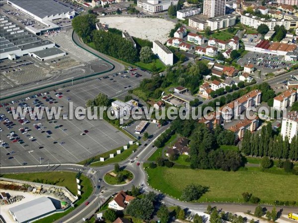 Photo aérienne de Sochaux