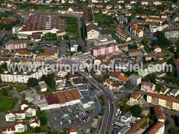 Photo aérienne de Sochaux