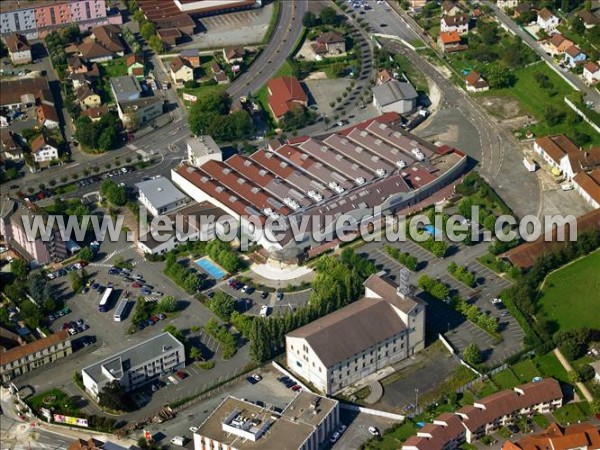 Photo aérienne de Sochaux