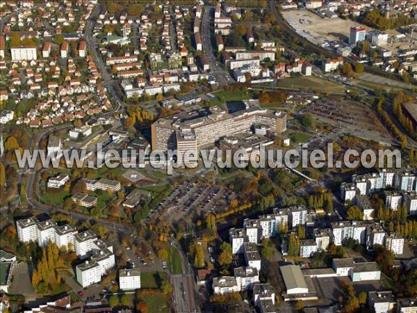 Photo aérienne de Strasbourg