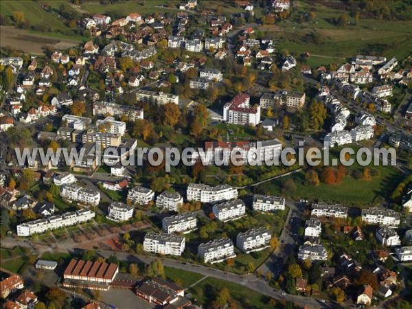 Photo aérienne de Strasbourg