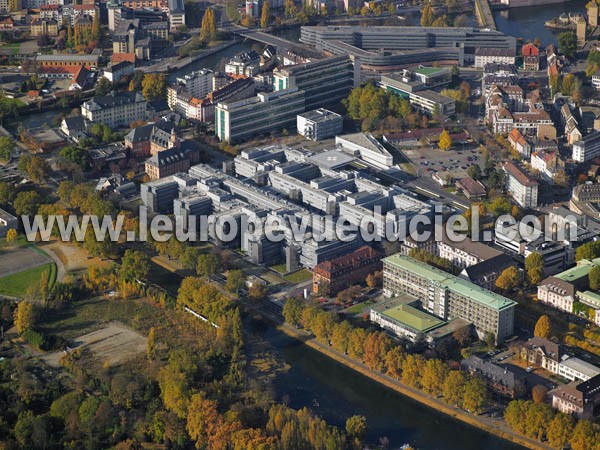 Photo aérienne de Strasbourg