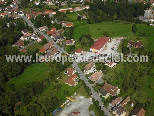 Photo aérienne de Rougemont-le-Chteau