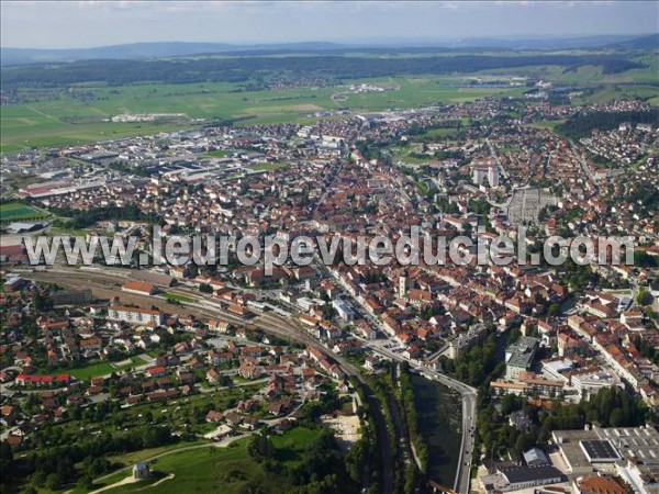 Photo aérienne de Pontarlier