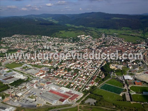 Photo aérienne de Pontarlier