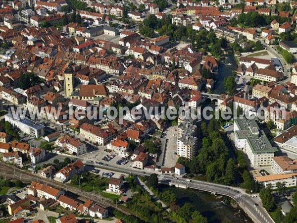 Photo aérienne de Pontarlier