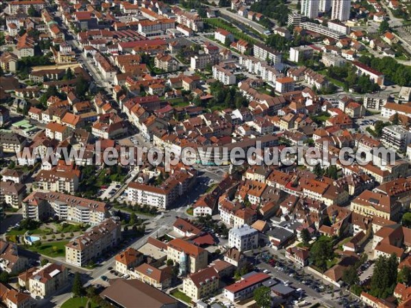 Photo aérienne de Pontarlier