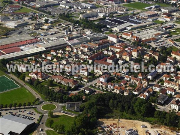 Photo aérienne de Pontarlier