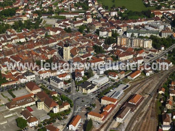 Photo aérienne de Pontarlier