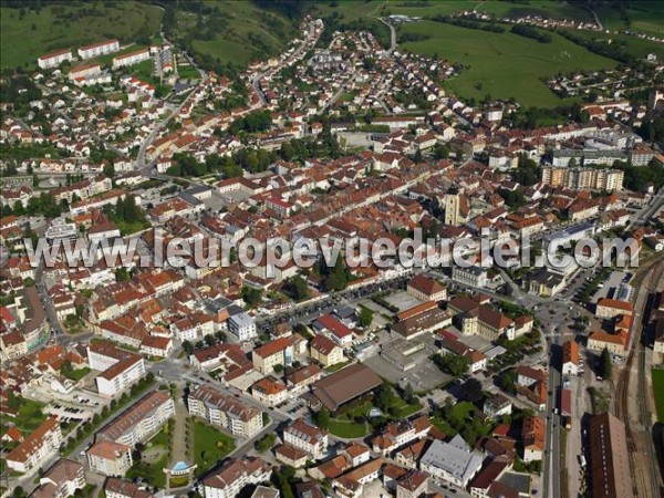 Photo aérienne de Pontarlier