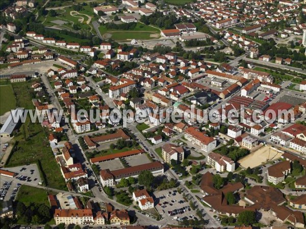 Photo aérienne de Pontarlier