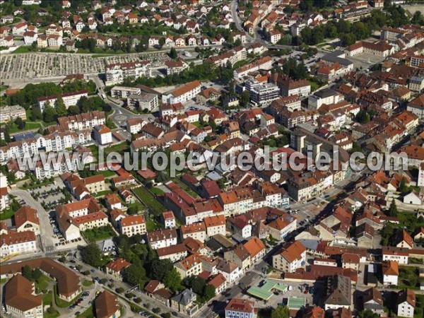 Photo aérienne de Pontarlier