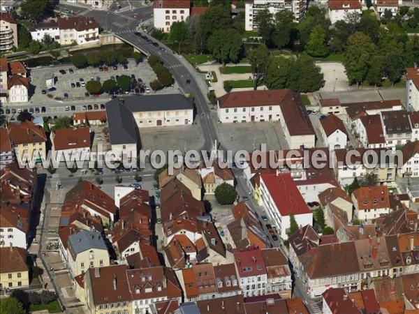 Photo aérienne de Pontarlier