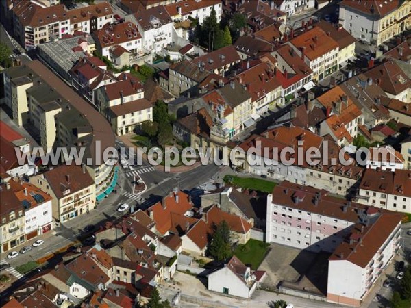 Photo aérienne de Pontarlier