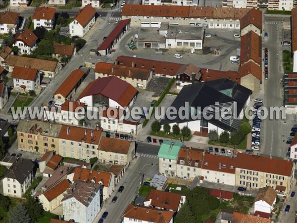 Photo aérienne de Pontarlier