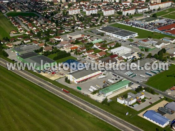 Photo aérienne de Pontarlier