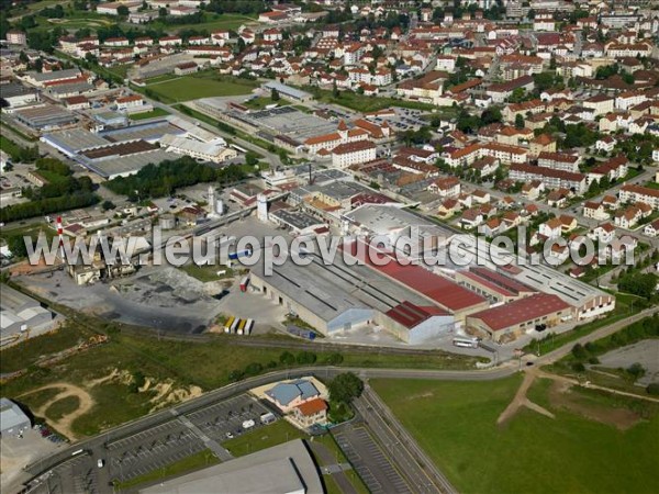 Photo aérienne de Pontarlier