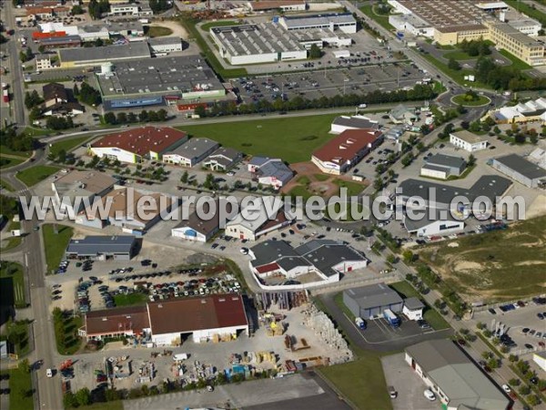 Photo aérienne de Pontarlier