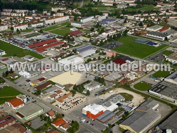 Photo aérienne de Pontarlier