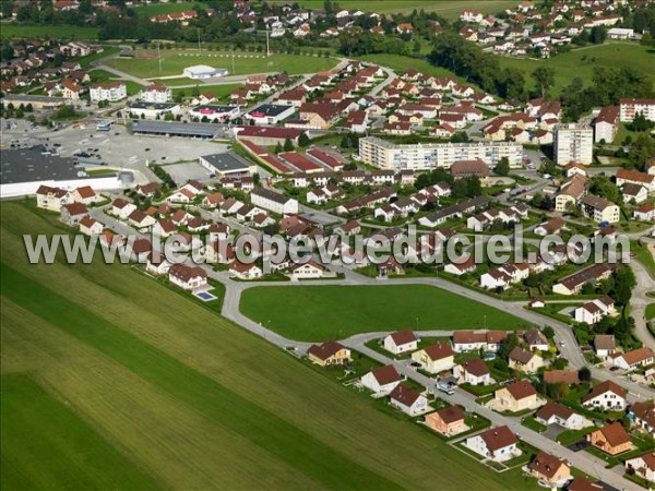 Photo aérienne de Pontarlier