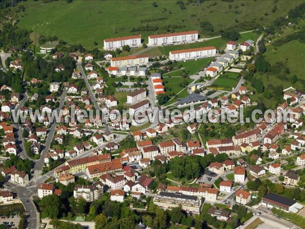 Photo aérienne de Pontarlier