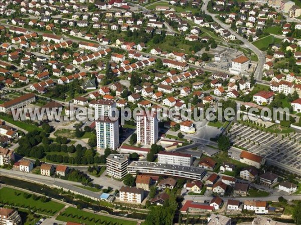 Photo aérienne de Pontarlier