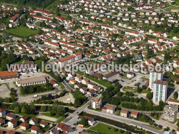 Photo aérienne de Pontarlier