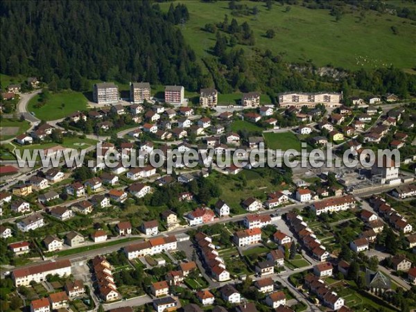 Photo aérienne de Pontarlier