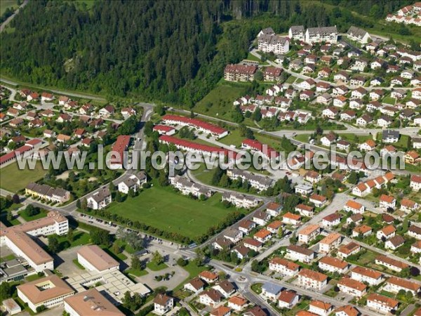 Photo aérienne de Pontarlier