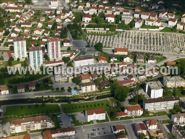 Photo aérienne de Pontarlier