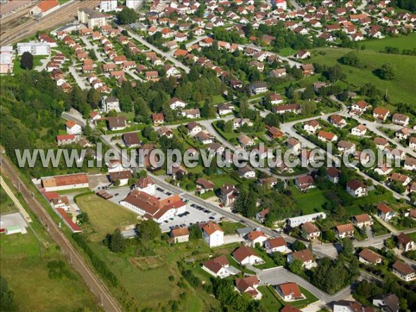 Photo aérienne de Pontarlier