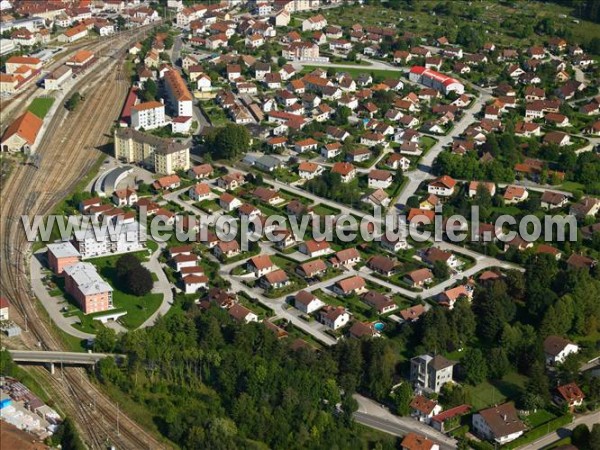 Photo aérienne de Pontarlier