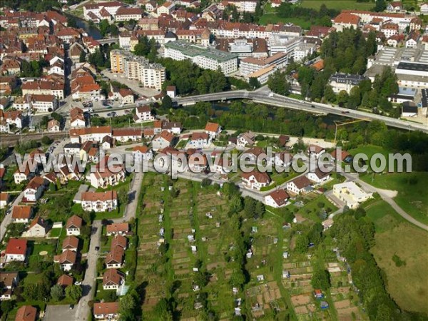 Photo aérienne de Pontarlier