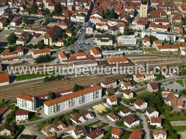 Photo aérienne de Pontarlier