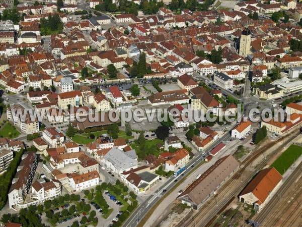 Photo aérienne de Pontarlier