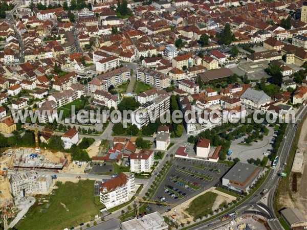 Photo aérienne de Pontarlier