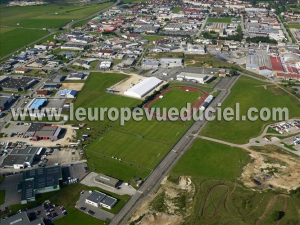 Photo aérienne de Pontarlier