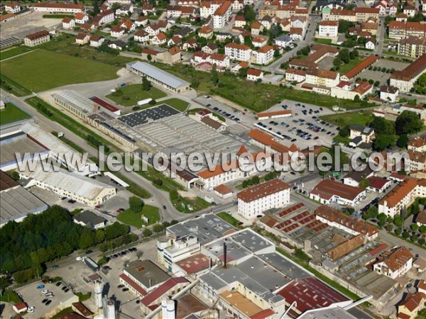 Photo aérienne de Pontarlier